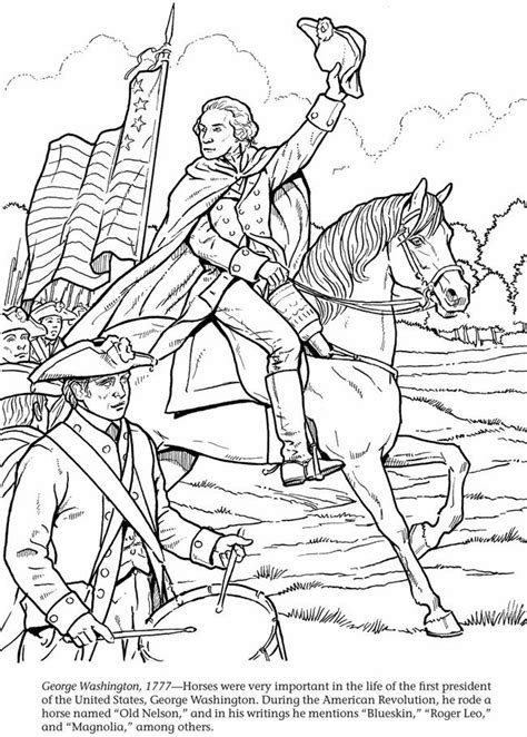 George Washington Coloring Pages - Best Coloring Pages For Kids