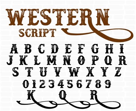 Western script | Western font, Lettering fonts, Lettering alphabet