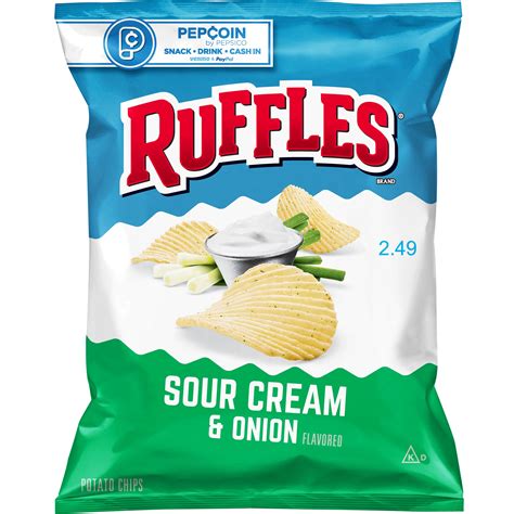 Ruffles, Sour Cream & Onion Flavored, Potato Chips - SmartLabel™