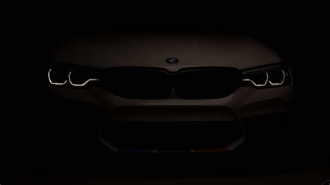 Bmw M5 F90 Black Wallpaper