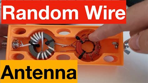 Building a Random-Wire Antenna With a Choke, pt-1/2. - YouTube