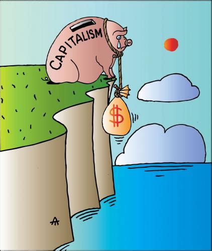 Capitalism By Alexei Talimonov | Politics Cartoon | TOONPOOL