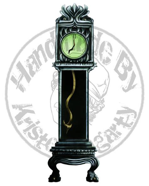 Disney Haunted Clock by KV-Arts on DeviantArt | Disney haunted mansion ...