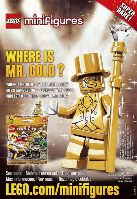 LEGO Minifigures Series 10 Mr. Gold Found! - Bricks and Bloks