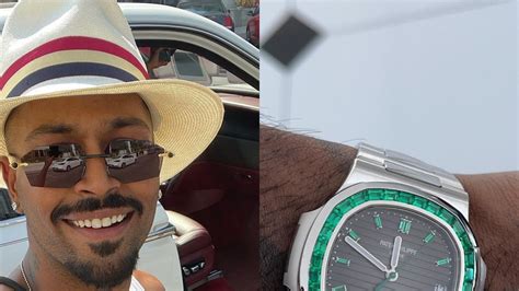 Hardik Pandya Flaunts Patek Philippe Nautilus Watch Worth Rs 5 Crore