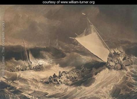 A shipwreck, by C. Turner - Reproduction - www.william-turner.org - Large | William turner ...