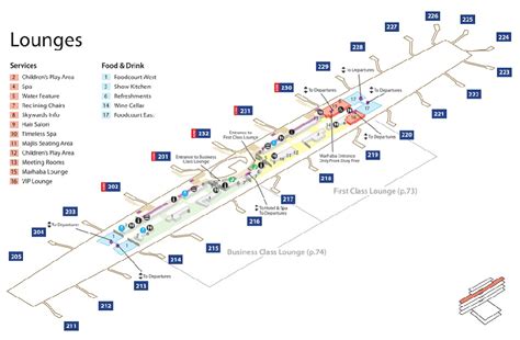 Dubai Airport Terminal 3 Maps - Emirates Terminal Map