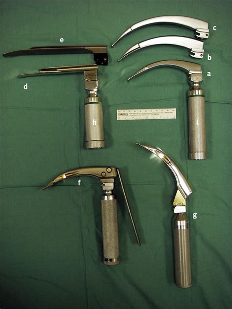 Equipment for airway management - Anaesthesia & Intensive Care Medicine