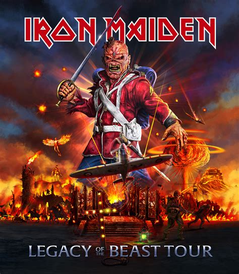 Entertainment Memorabilia NECA Iron Maiden WORLD SLAVERY TOUR 84-85 metal mascot MUMMY EDDIE ...