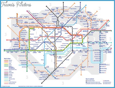 England Metro Map - TravelsFinders.Com