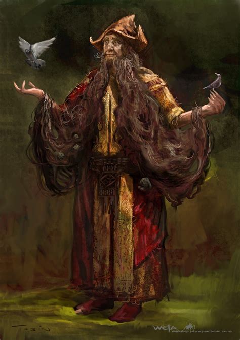 Radagast The Brown Art Concept, by Paul Tobin for The Hobbit movies. | The hobbit, Hobbit art ...