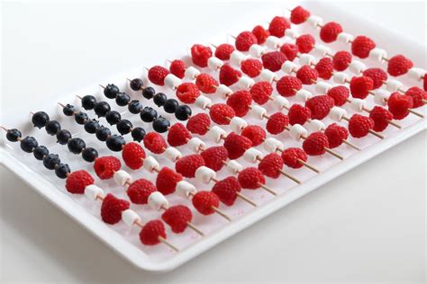 American Flag Fruit Skewers | Red, White, and Blue Recipes | POPSUGAR Food Photo 19