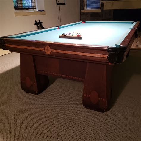 This Antique Brunswick Balke Collender Company pool table was just added to our online store ...