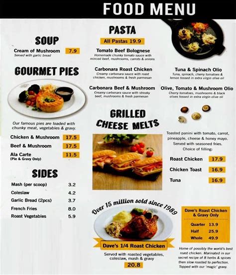 Dave's Deli Menu, Menu for Dave's Deli, Damansara Jaya, Selangor - Zomato Malaysia