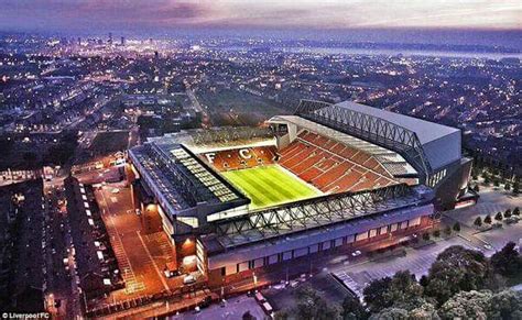 ANFIELD AT NIGHT....:-) | Liverpool fc stadium, Liverpool fc, Liverpool ...