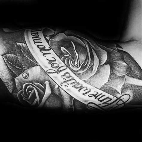 40 Time Waits For No Man Tattoo Designs For Men – Quote Ink Ideas