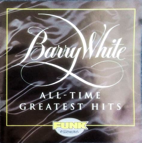 Barry White - All-Time Greatest Hits (2006, CD) | Discogs