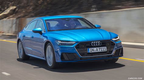 Audi A7 Sportback | 2019MY (Color: Ara Blue) | Front