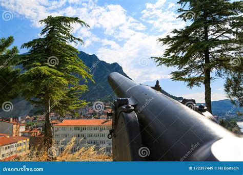 A Cannon Belonging To the Ottoman Period at the of the Historical Egirdir Castle. Editorial ...