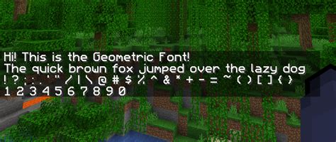 Geometric Font 2 - Gallery