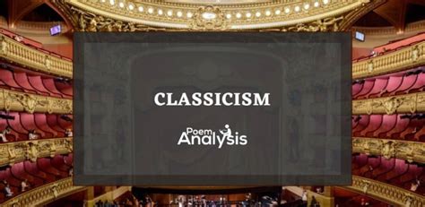 Classicism Definition and Literary Examples - Poem Analysis