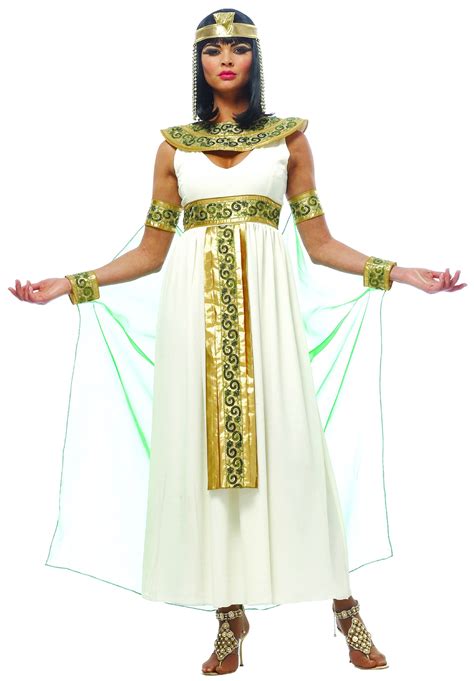 Golden Cleopatra Egyptian Adult Costume - Mr. Costumes