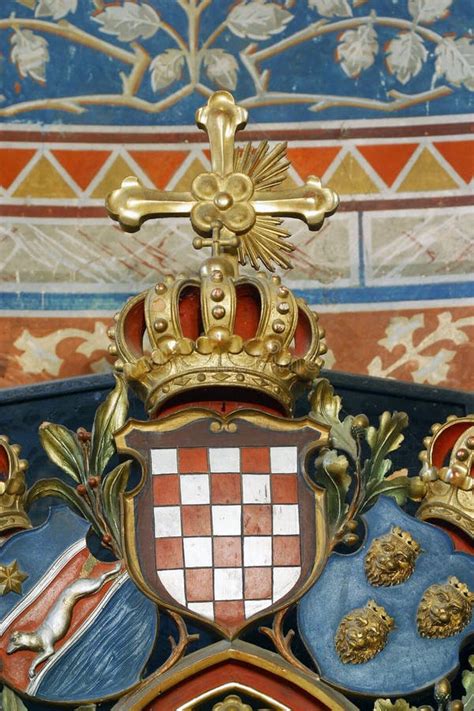 Coat of Arms of the Triune Kingdom of Croatia, Slavonia and Dalmatia ...