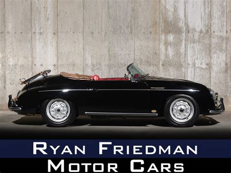 1958 Porsche 356 Speedster 48668 Miles Black Manual - Used Porsche 356 for sale in Glen Cove ...