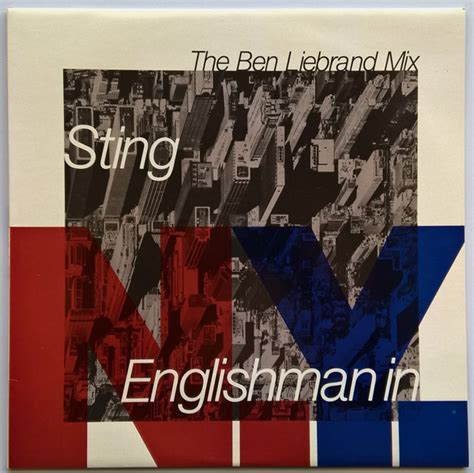 Sting - Englishman In New York (The Ben Liebrand Mix) (1990, Vinyl ...