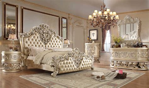 HD 8022 Homey Design Bedroom set Victorian, European & Classic design