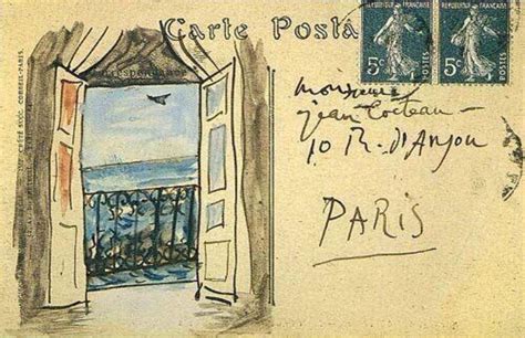 Pablo Picasso's Illustrated Postcards To His Friends - Flashbak