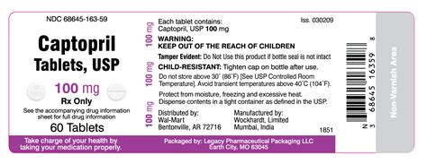 Captopril (Legacy Pharmaceutical Packaging): FDA Package Insert, Page 4