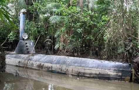 Drug Submarine Seized by Colombian Navy | Others