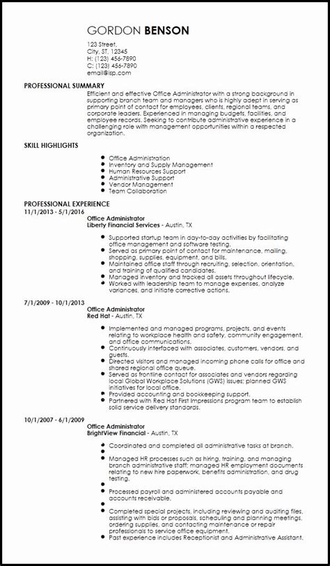 40++ Resume examples without bullet points For Your Needs