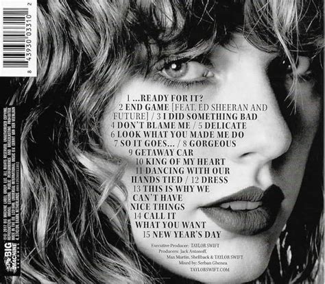 Taylor Swift : Reputation (2017) Standard Slipcase Edition (Brand New & Factory Sealed), Hobbies ...
