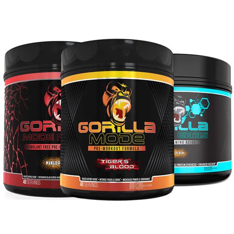 Gorilla Mode Nitric | Premium Stimulant-Free Pre-Workout - Gorilla Mind