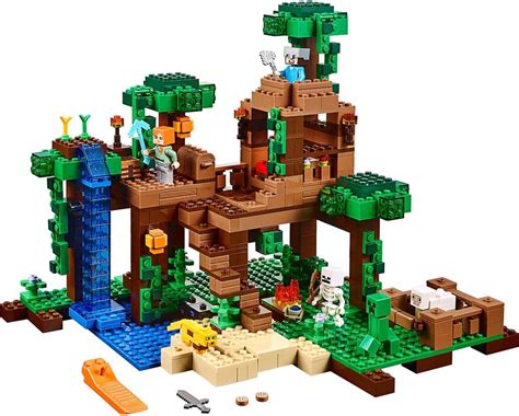 LEGO Minecraft The Jungle Tree House 21125 by LEGO : Amazon.it: Giochi e giocattoli