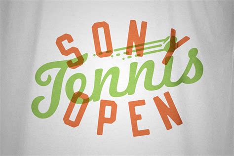 Sony Open Tennis Apparel on Behance