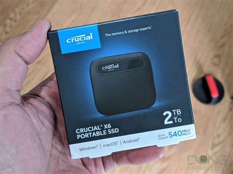 Crucial X6 Review: A Cool Little SSD | Dong Knows Tech