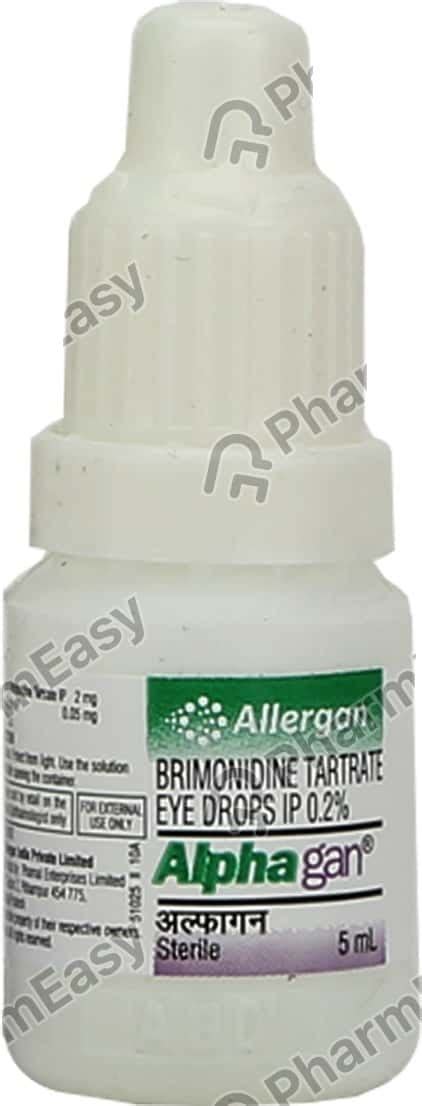 Alphagan 2 MG Eye Drop (5): Uses, Side Effects, Price & Dosage | PharmEasy