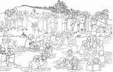 Parable Of The Wedding Feast Coloring Pages sketch template