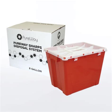 8 GALLON SHARPS DISPOSAL SYSTEM | Medsharps The Best Bio Medical Waste Disposal Company