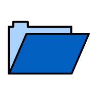 Blue Folder Clip Art at Clker.com - vector clip art online, royalty ...