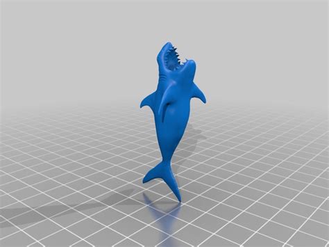 Free 3D file Shark 🦈・3D printable model to download・Cults