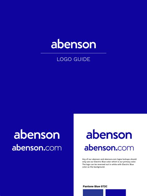 Abenson Logo Guide for Partners | PDF