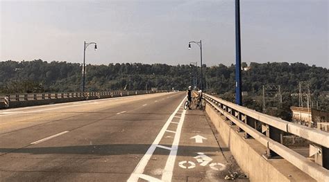 Rankin Bridge Gets a Makeover - BikePGH : BikePGH