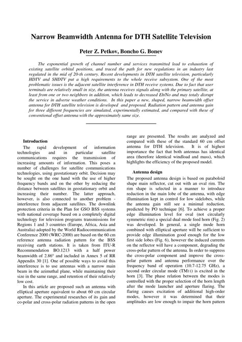 [Download 25+] Parabolic Antenna Beamwidth Formula