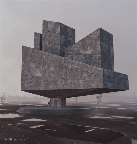 Brutalism - Finished Projects - Blender Artists Community