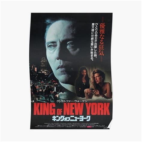 "The King of New York" Poster for Sale by Seven-Angels | Redbubble