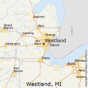 Map Of Westland Michigan - Shari Demetria